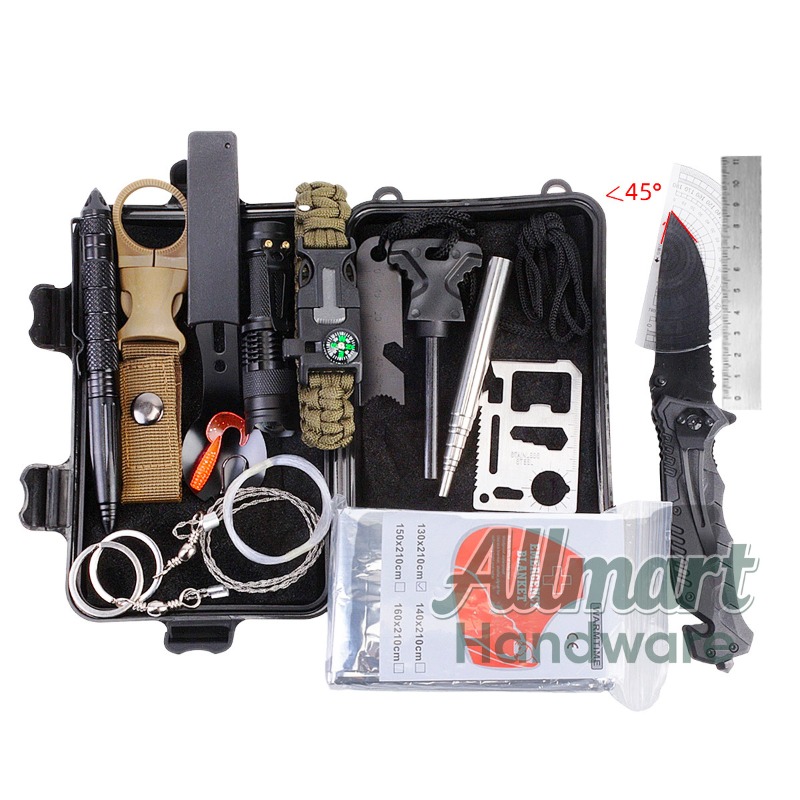 Outdoor Camping Kit - Cassetta degli attrezzi di sopravvivenza EDC
