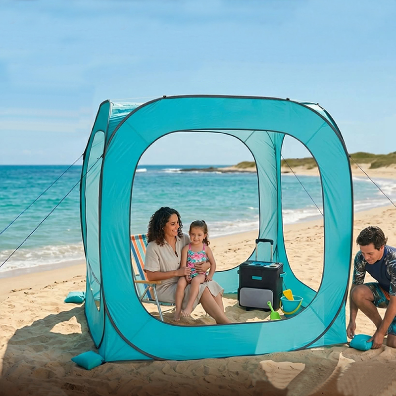 Outdoor Camping Rental - Tenda Cabana da Spiaggia a Montaggio