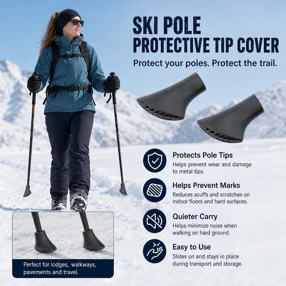 Trekking Poles - Protezione per Punta Bastone da Trekking,