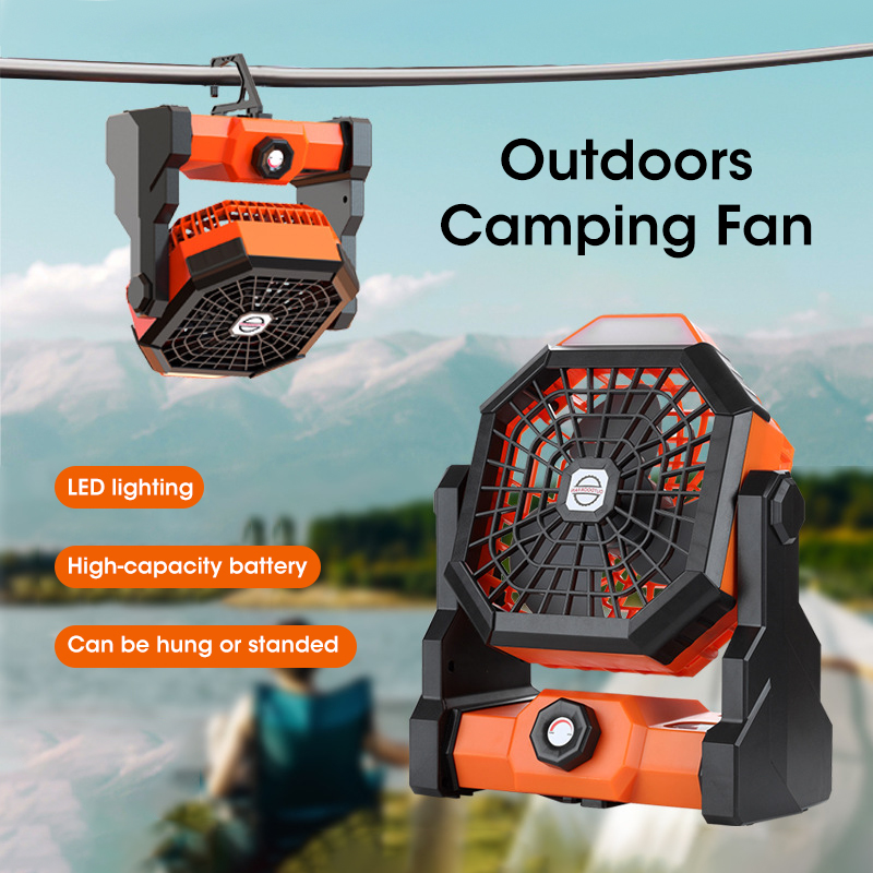 Outdoor Camping Ventilator - Ventilatore da campeggio da 10000 mAh