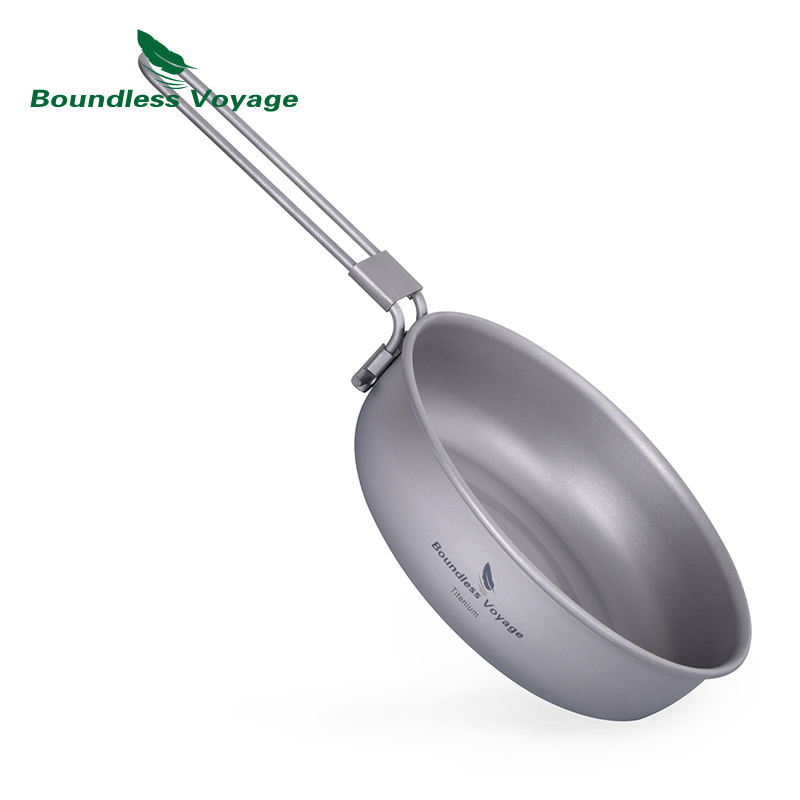 Camp Cooking Set - Boundless Voyage Padella ultraleggera in titanio