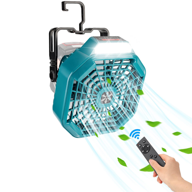 Outdoor Camping Misting Fan - Ventilatore esterno portatile per batterie al