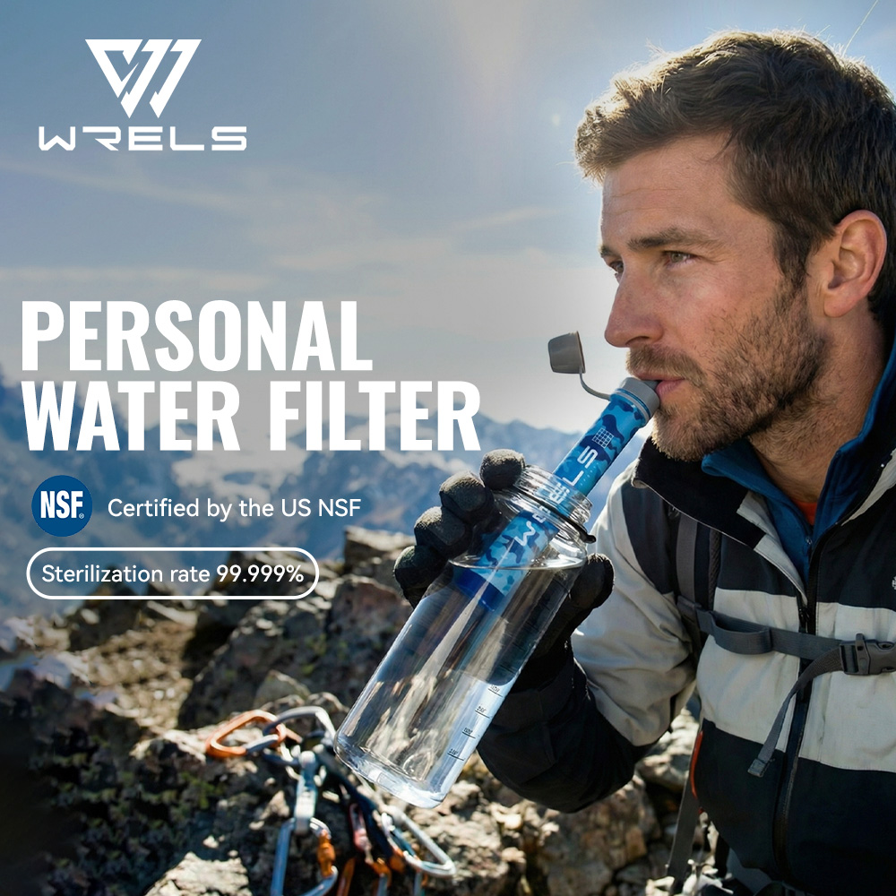 Outdoor Camping Outfit - WRELS Set di filtri per l'acqua