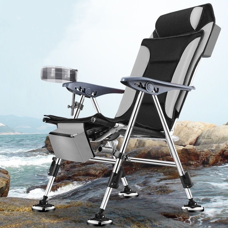 Outdoor Camping Beds For Sale - Sedia da Pesca Pieghevole Portatile di