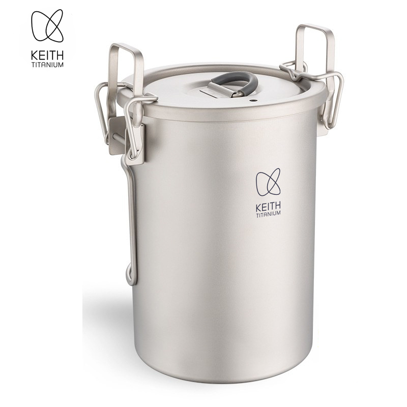 KEITH Pentola per riso in tita - Camp Cooking Set recensione e prezzo