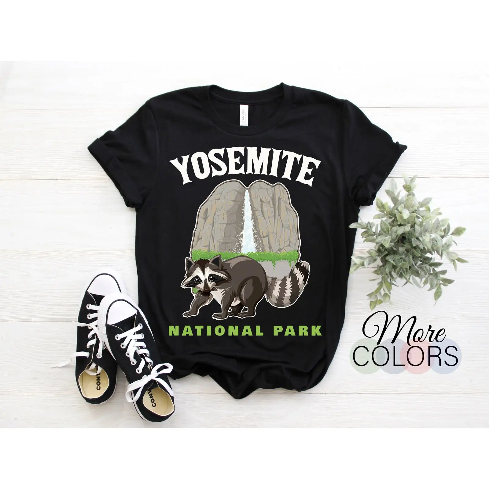 Maglietta con grafica vintage  - Outdoor Camping Yosemite recensione e prezzo