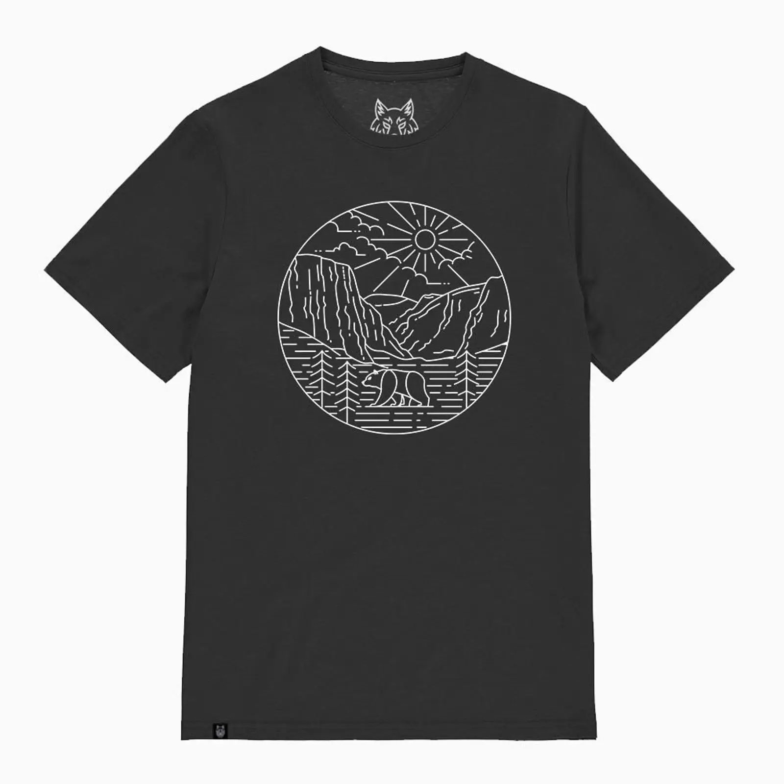 T-shirt con grafica minimalist - Outdoor Camping Yosemite recensione e prezzo