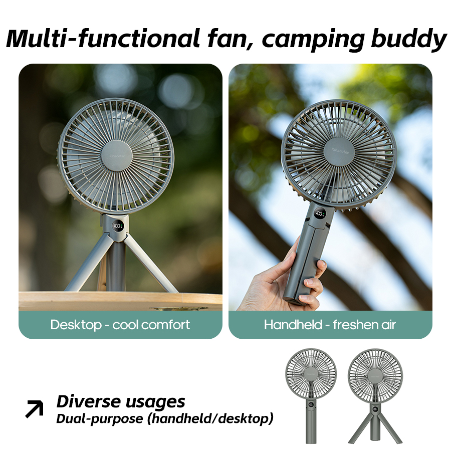 Nuovo Ventilatore Portatile Pi - Outdoor Camping Misting Fan recensione e prezzo