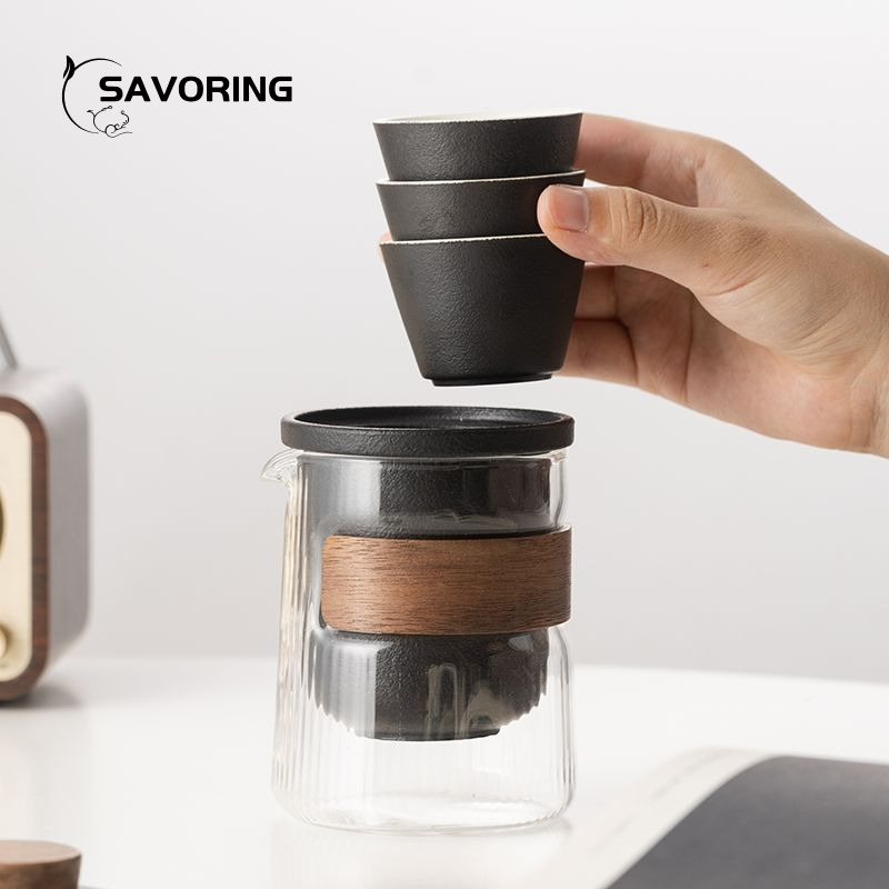 Semplice set da tè in ceramica - Camp Cooking Set recensione e prezzo