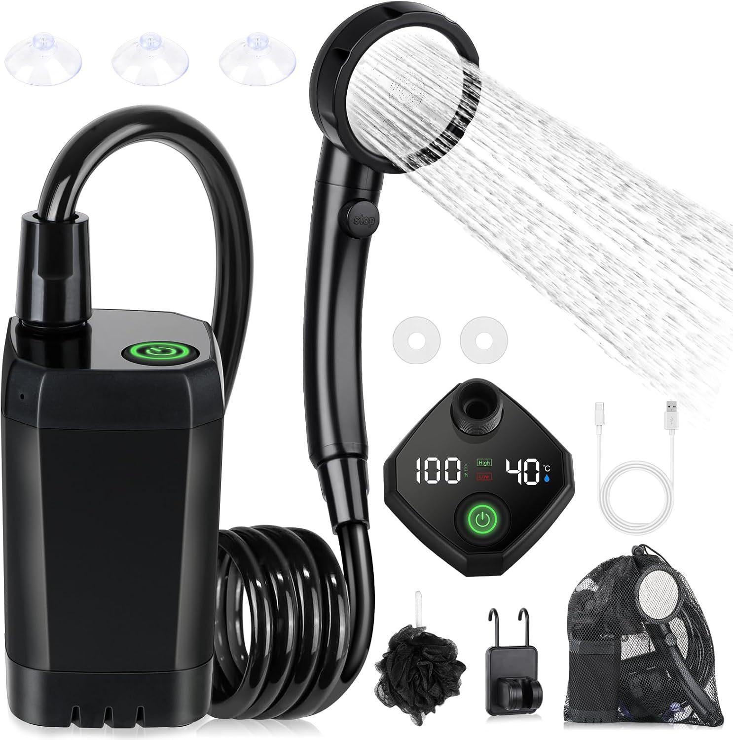 Doccia Elettrica Portatile Aut - Portable Camping Shower recensione e prezzo