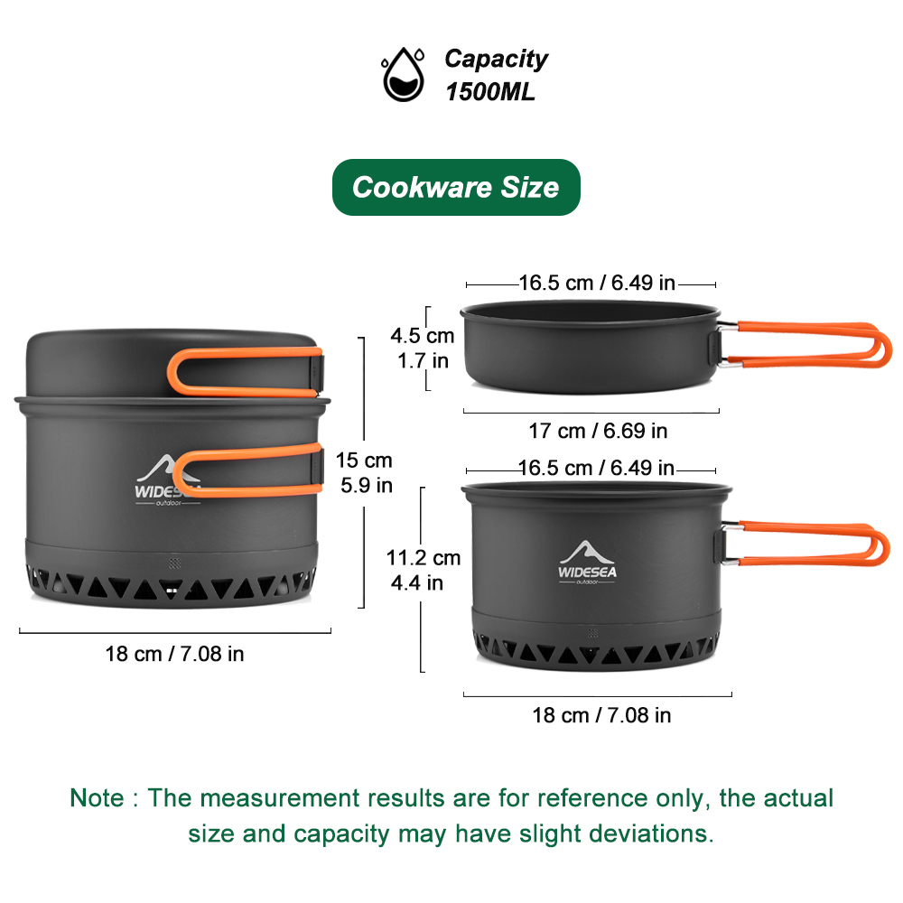 Stoviglie da campeggio Set di  - Camp Cooking Set recensione e prezzo