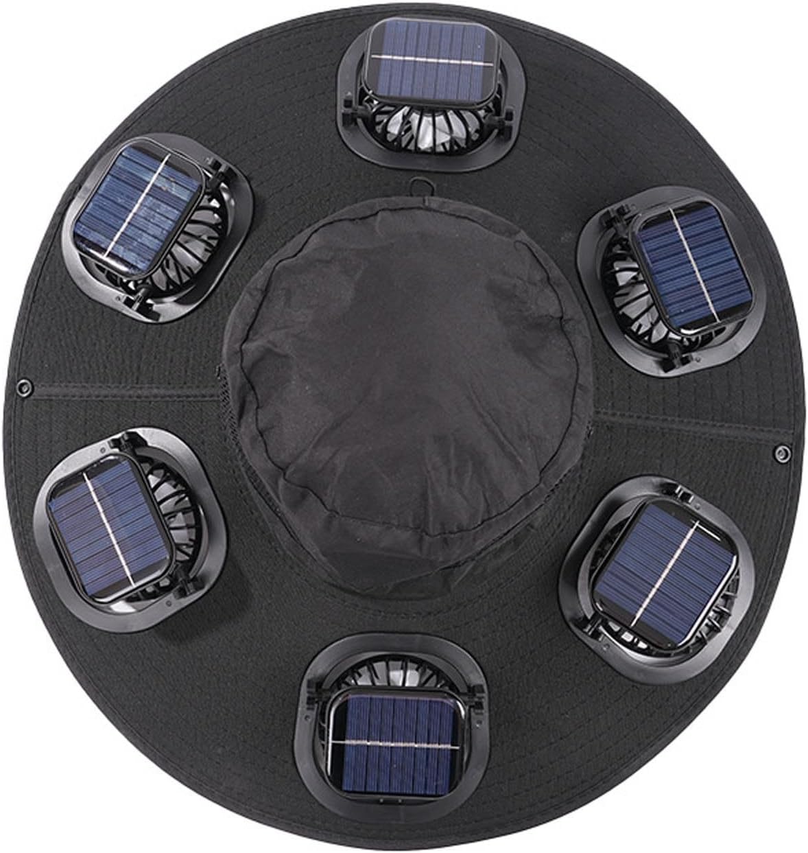 Cappello con 6 ventole solari, - Outdoor Camping Ventilator recensione e prezzo