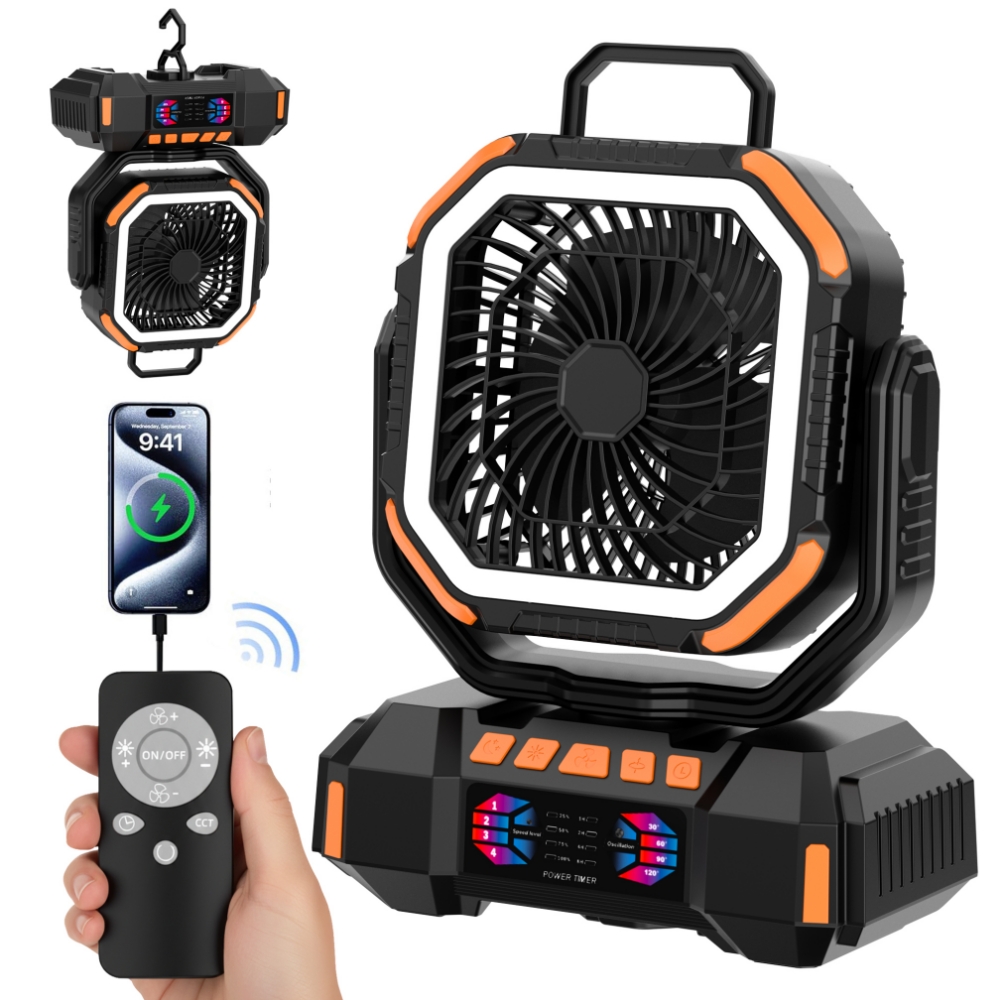 Ventilatore Portatile Ricarica - Outdoor Camping Misting Fan recensione e prezzo