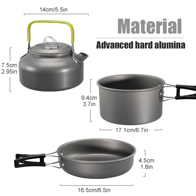 WESTTUNE Kit di pentole da cam - Camp Cooking Set recensione e prezzo