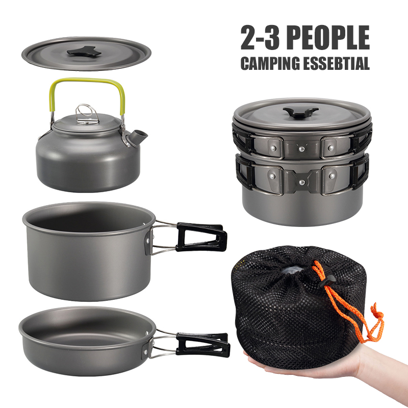 WESTTUNE Kit di pentole da cam - Camp Cooking Set recensione e prezzo