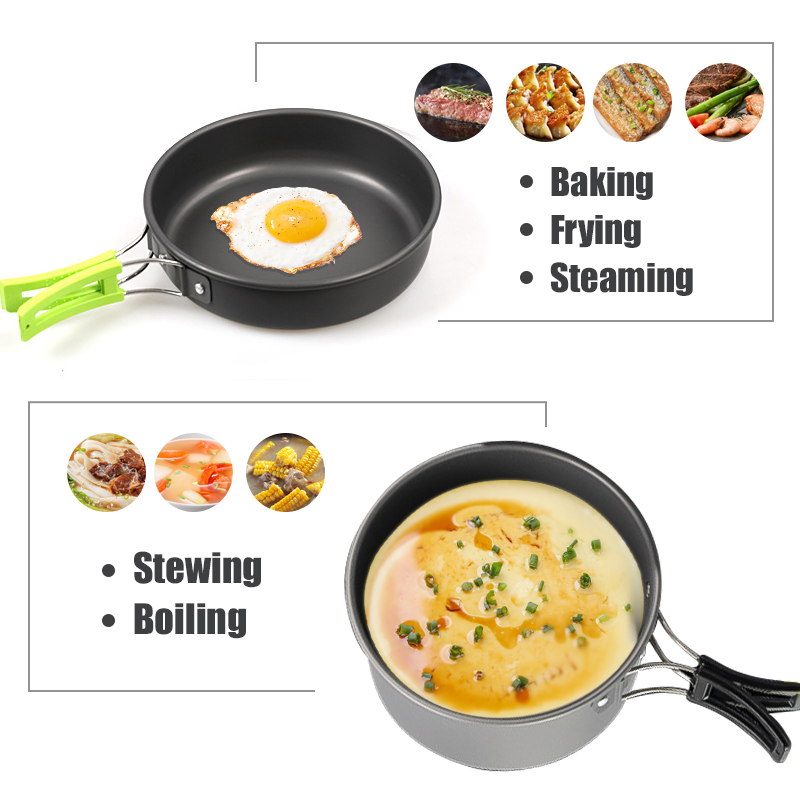 WESTTUNE Kit di pentole da cam - Camp Cooking Set recensione e prezzo