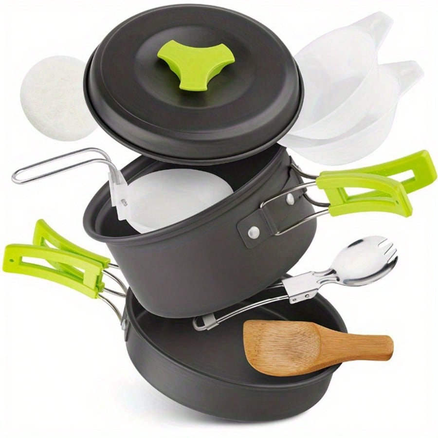 Set da campeggio per cucinare: - Camp Cooking Set recensione e prezzo