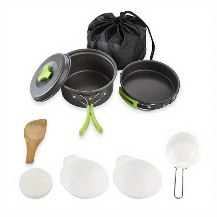 Set da campeggio per cucinare: - Camp Cooking Set recensione e prezzo