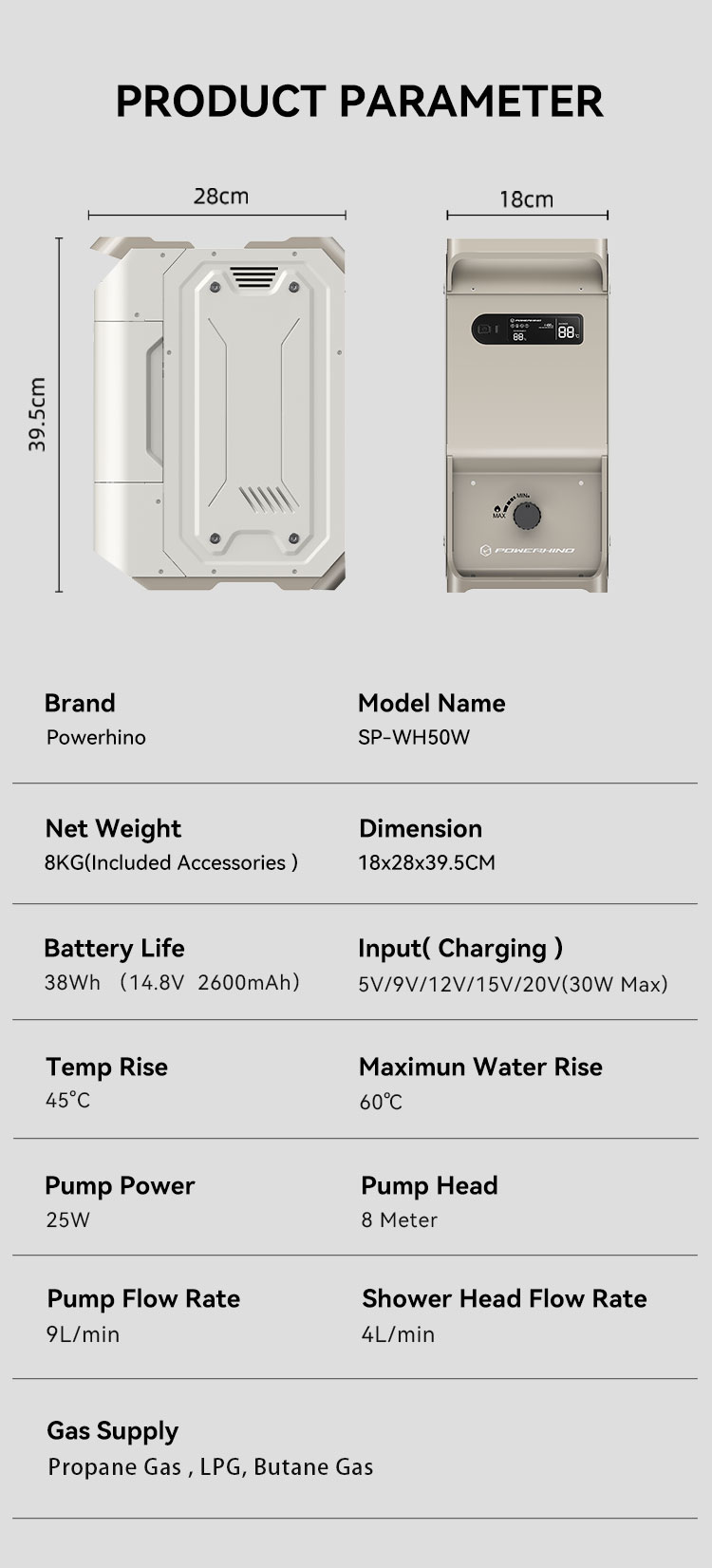 Scaldabagno istantaneo portati - Portable Camping Shower recensione e prezzo