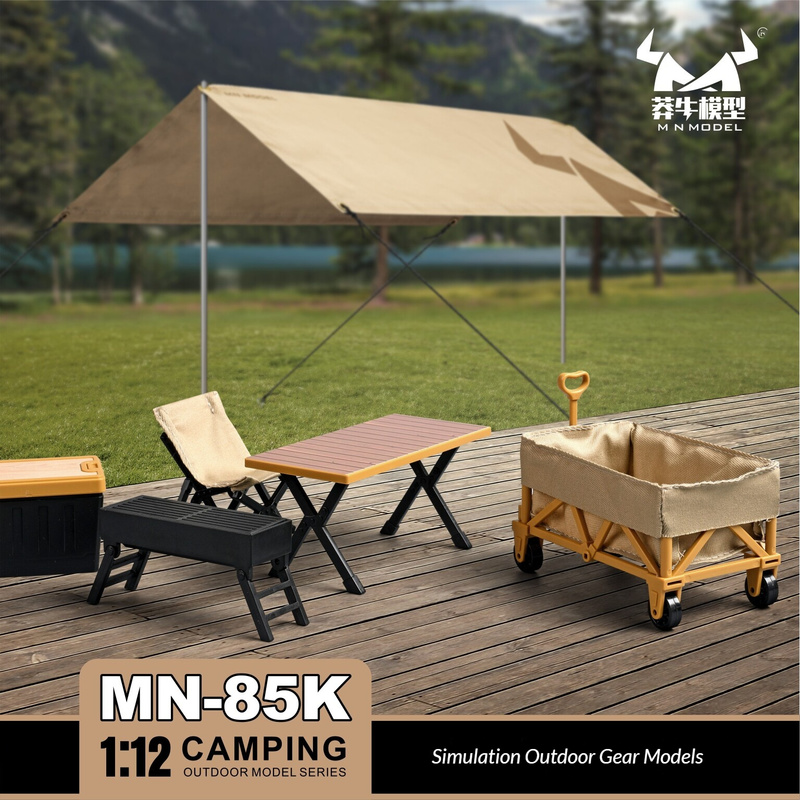 Modello MN-85K in scala 1:12,  - Outdoor Camping Kit recensione e prezzo
