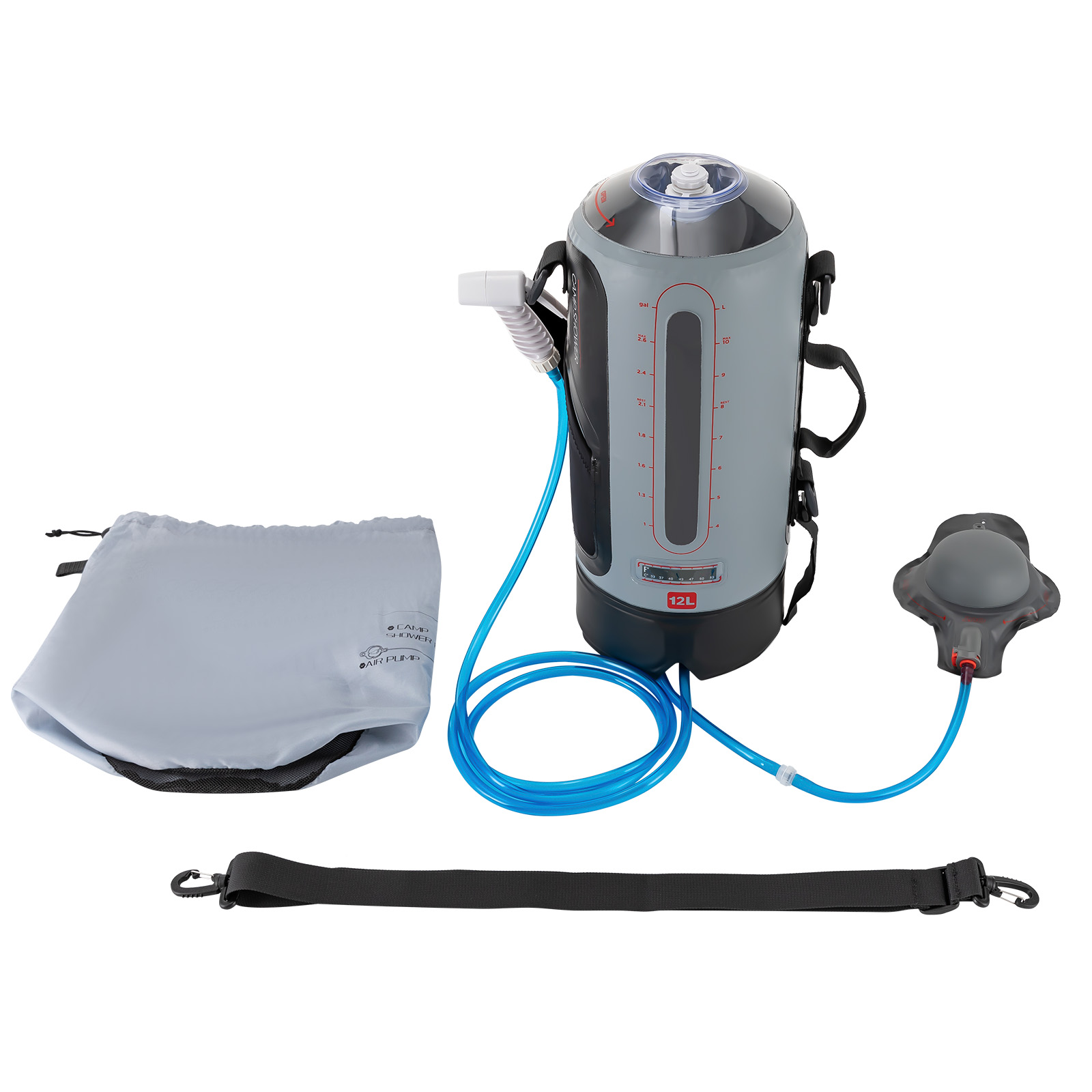Doccia da Campeggio 12L, Docci - Portable Camping Shower recensione e prezzo