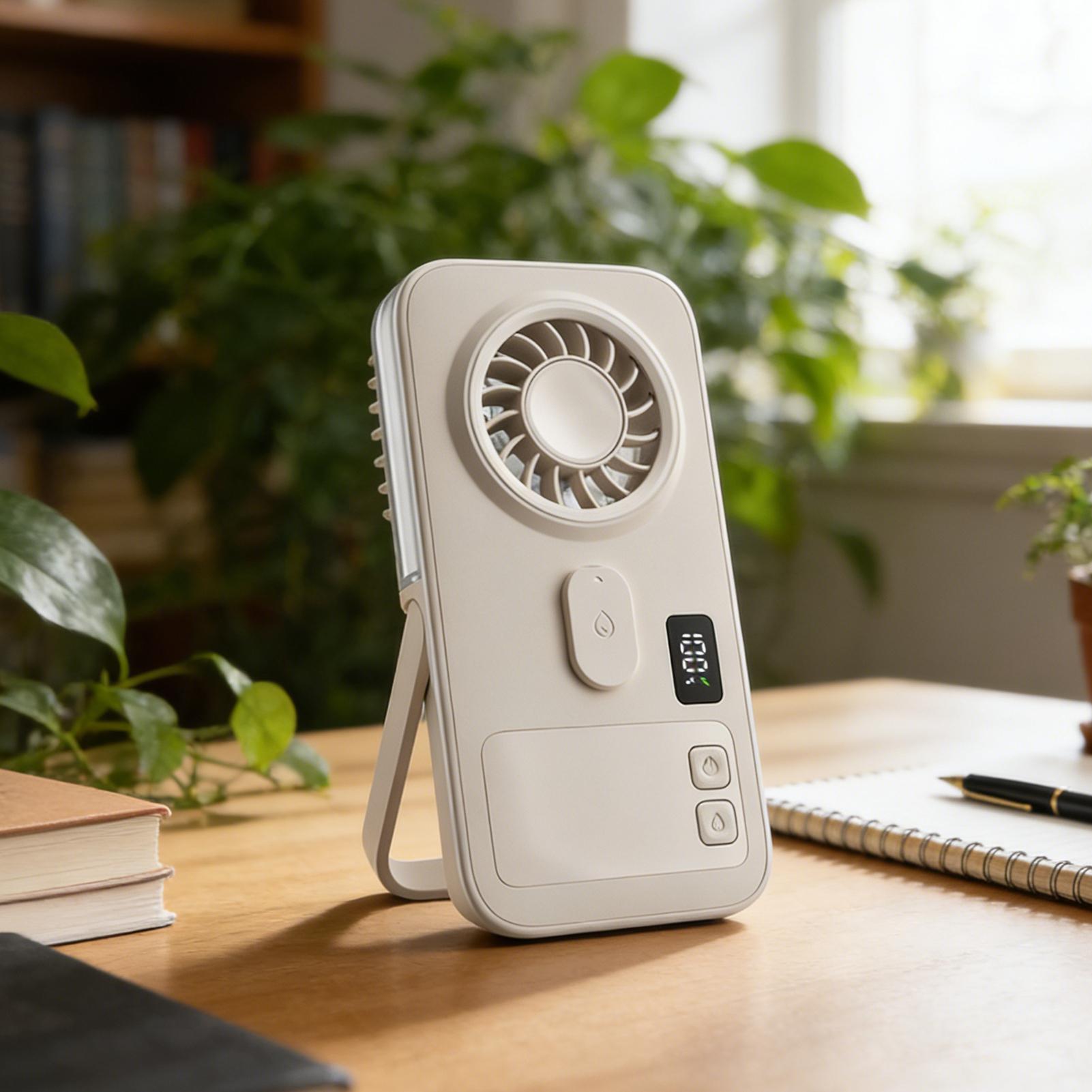 Ventilatore con Nebulizzatore, - Outdoor Camping Misting Fan recensione e prezzo
