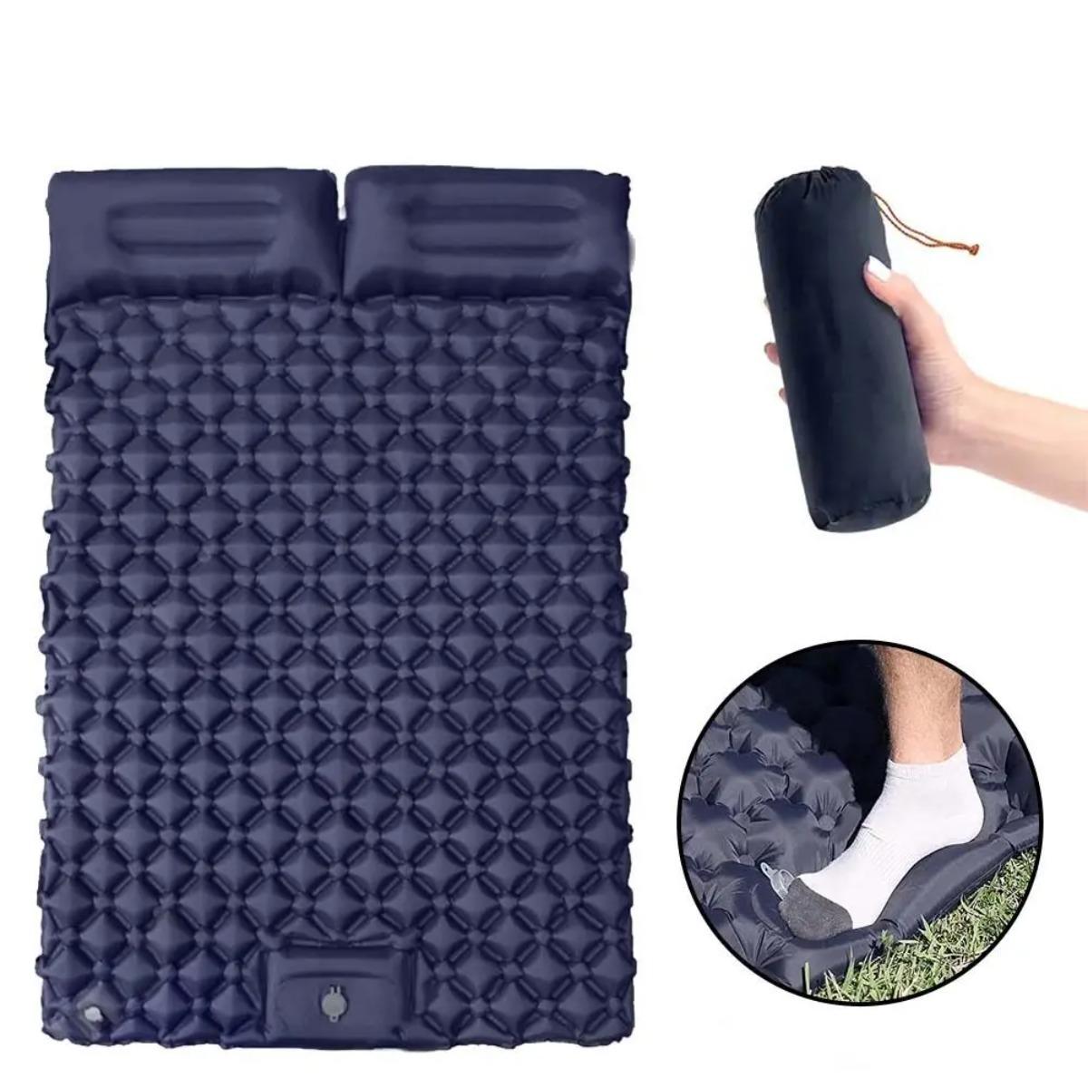 Materasso gonfiabile singolo e - Outdoor Camping Rug recensione e prezzo