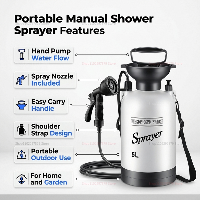 Doccia Portatile da Campeggio  - Portable Camping Shower recensione e prezzo