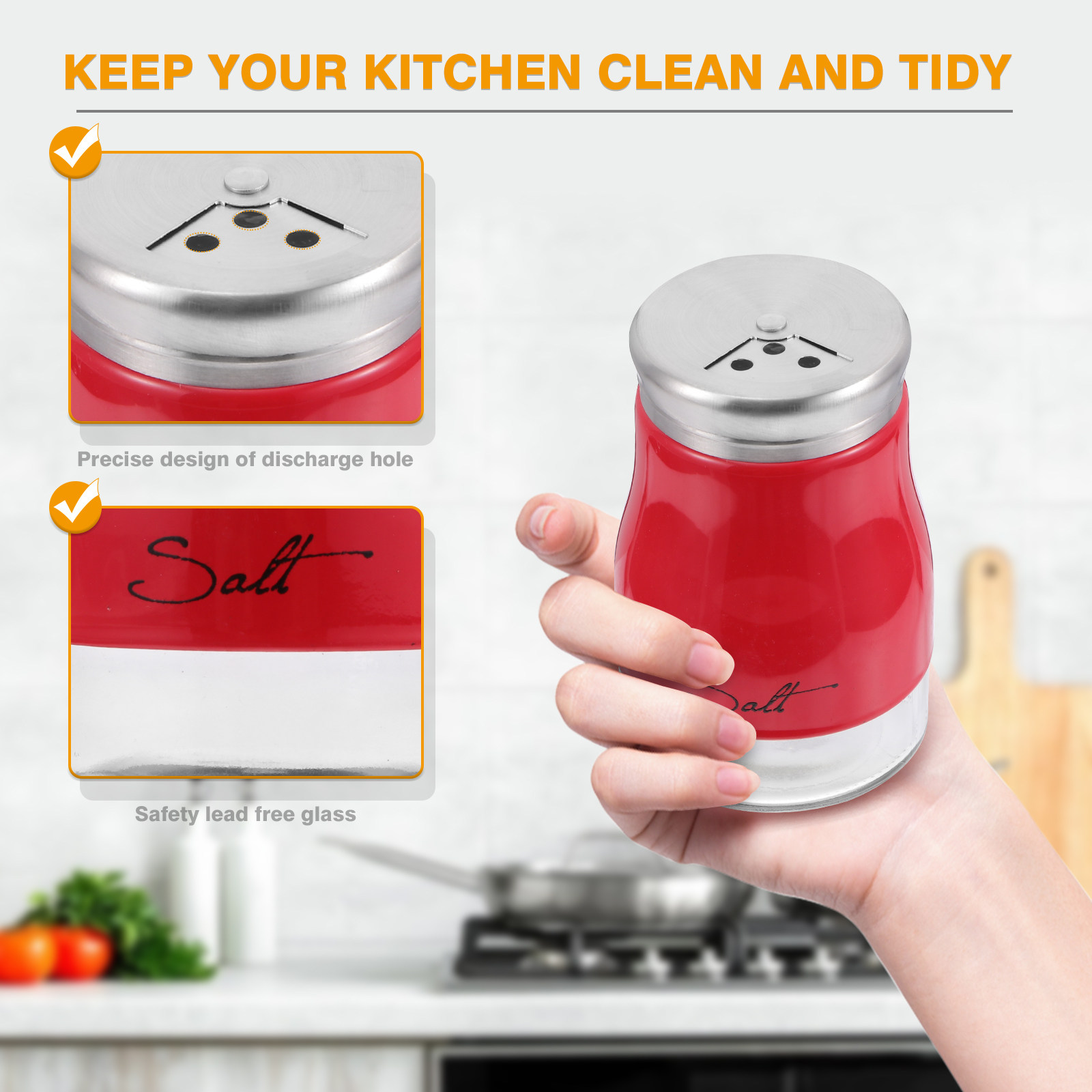 Set di 2 saliere in vetro con  - Camp Cooking Set recensione e prezzo
