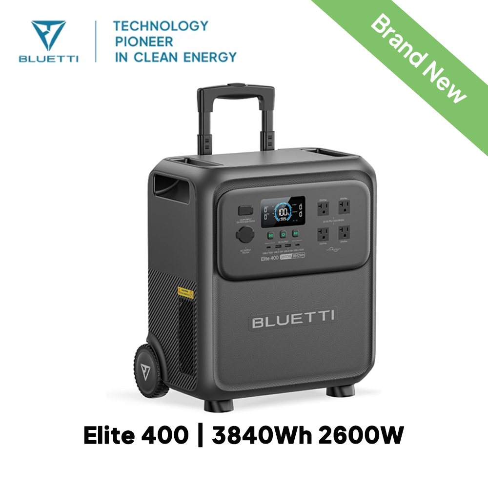 BLUETTI Elite 400 2600W 3840Wh - Outdoor Camping Outfit recensione e prezzo