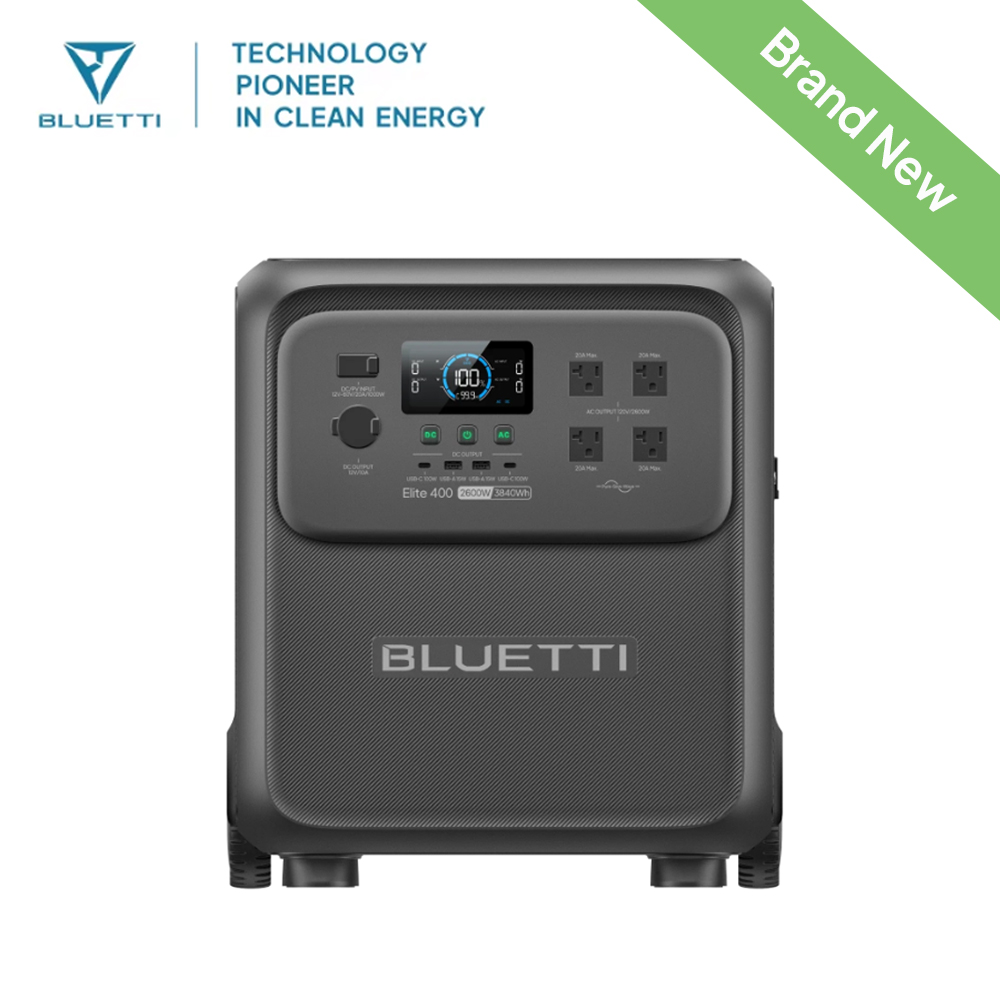 BLUETTI Elite 400 2600W 3840Wh - Outdoor Camping Outfit recensione e prezzo