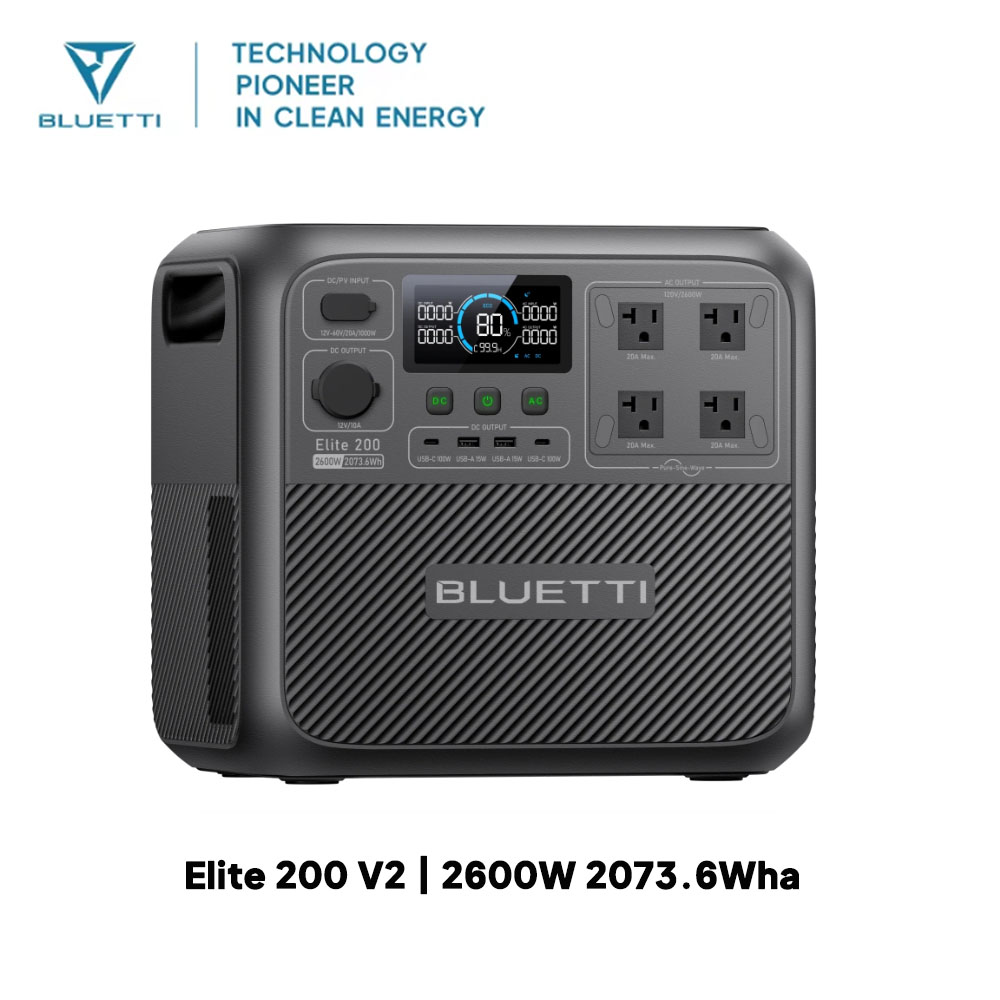 【Rinnovato】BLUETTI Elite 200 V - Outdoor Camping Kit recensione e prezzo