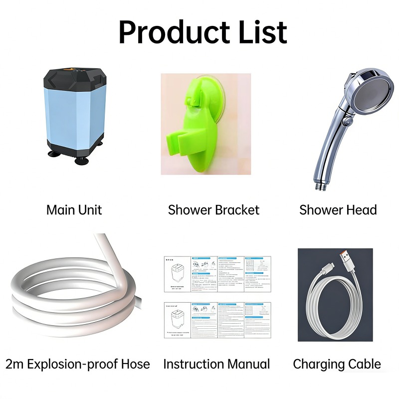 Doccia Portatile da Campeggio  - Portable Camping Shower recensione e prezzo