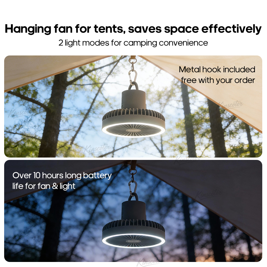 Ventilatore da campeggio 10000 - Outdoor Camping Misting Fan recensione e prezzo