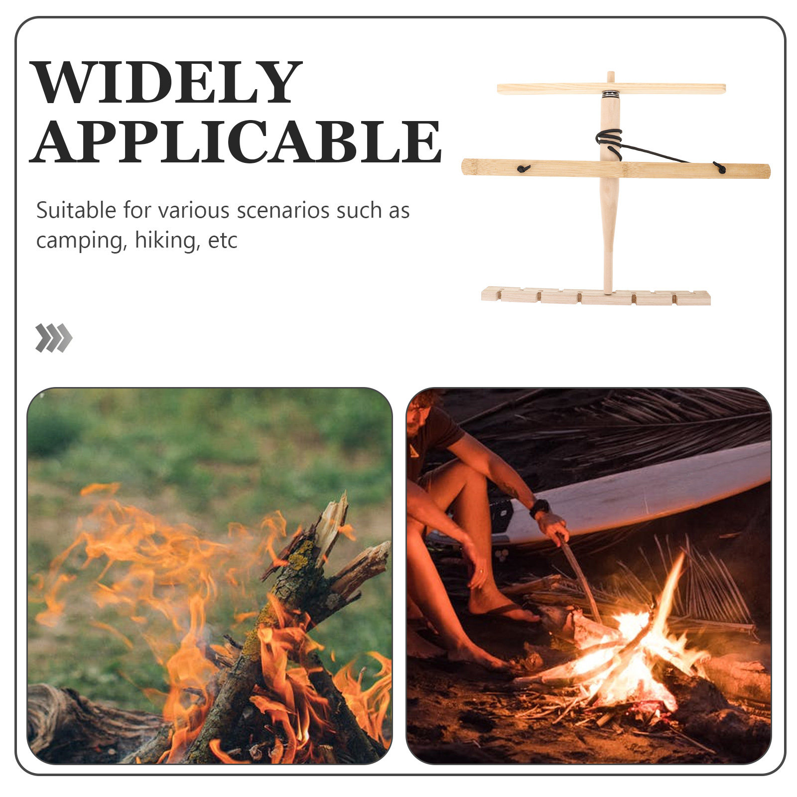1 set di attrezzi in legno per - Outdoor Camping Kit recensione e prezzo