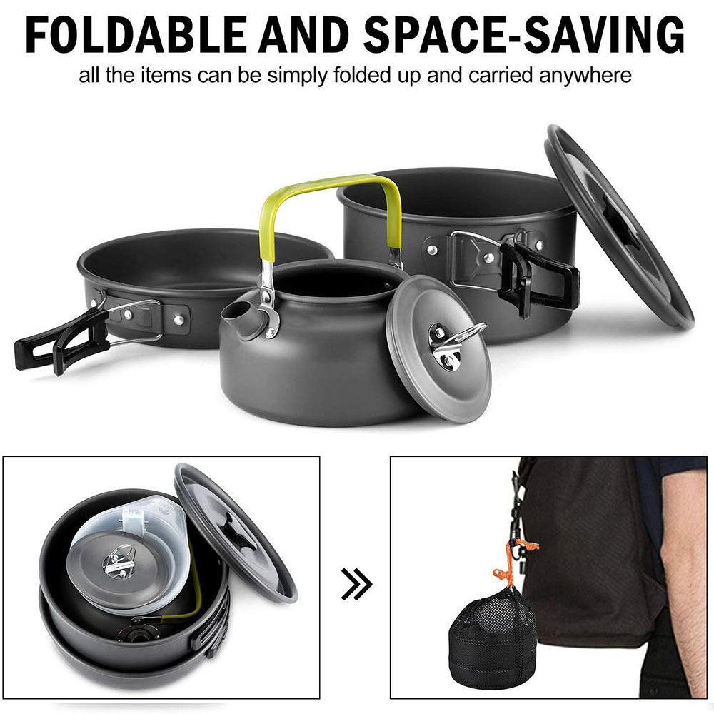Set di utensili da cucina per  - Camp Cooking Set recensione e prezzo
