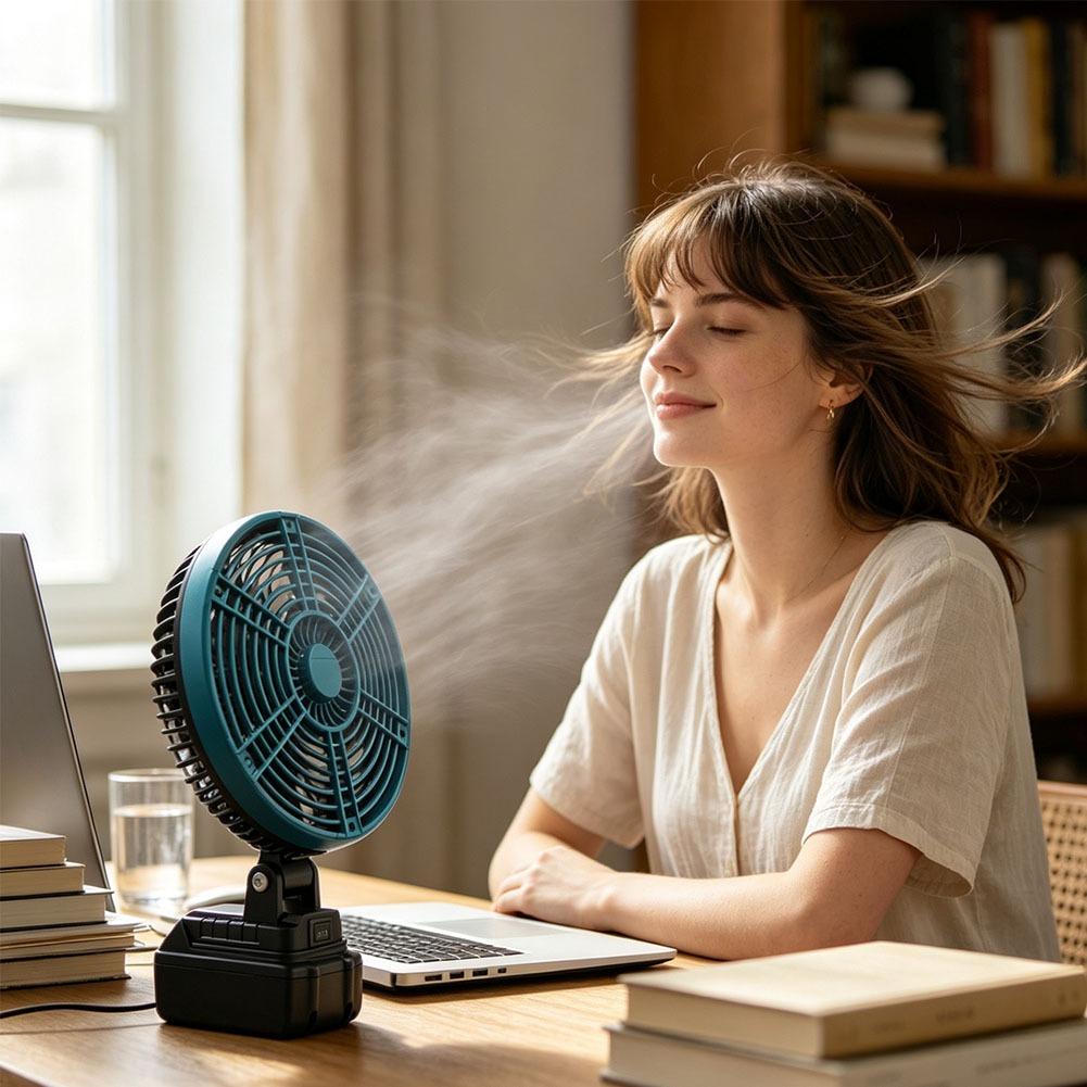 Ventilatore DC con Ricarica US - Outdoor Camping Ventilator recensione e prezzo