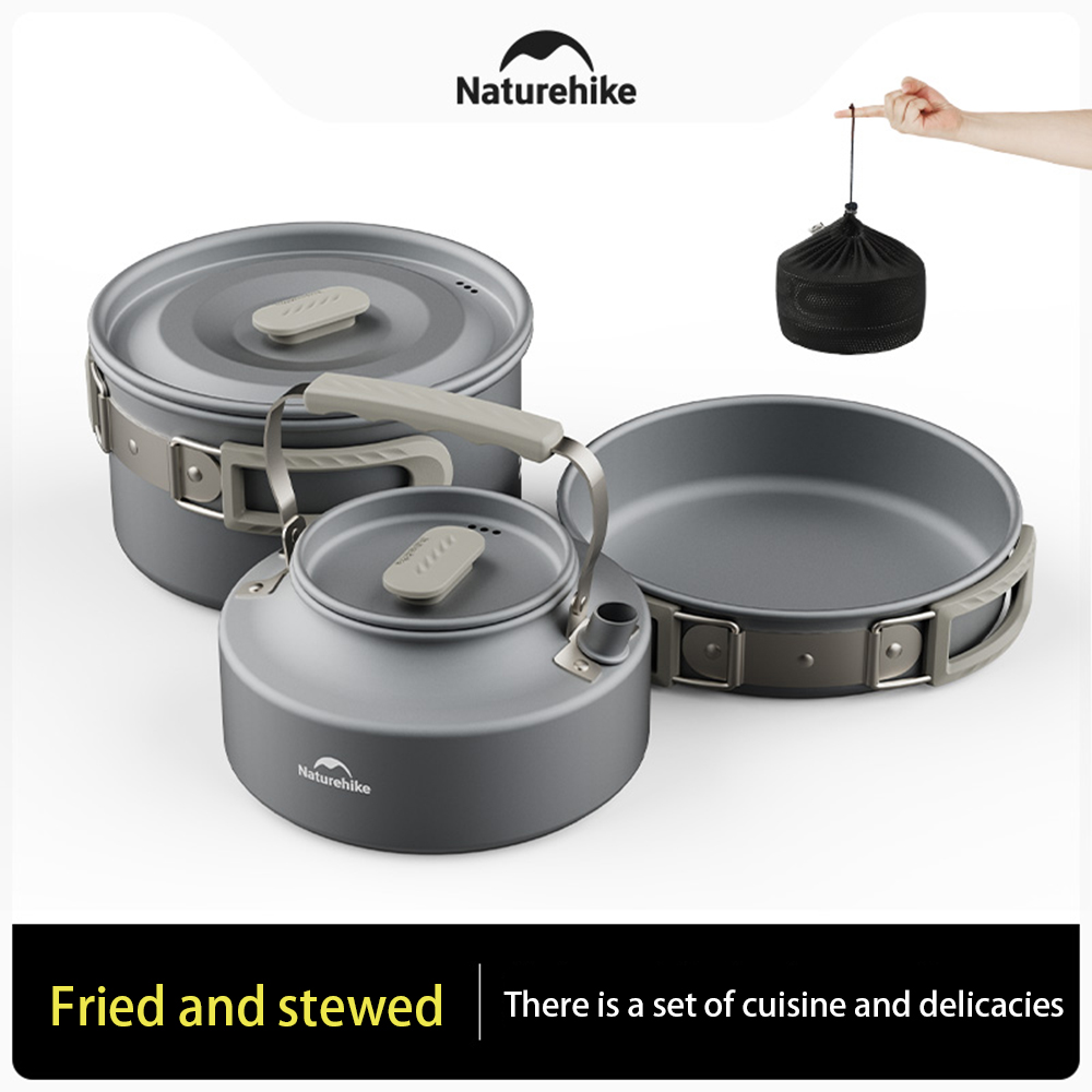 Naturehike Set di pentole da e - Camp Cooking Set recensione e prezzo