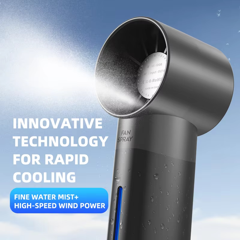 Ventilatore Portatile a Turbin - Outdoor Camping Misting Fan recensione e prezzo